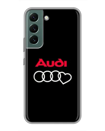 Чохол для Samsung Galaxy S22 Plus з картинкою «Логотип Audi Heart» Чохол для Samsung Galaxy S22 Plus з картинкою «Логотип Audi Heart»