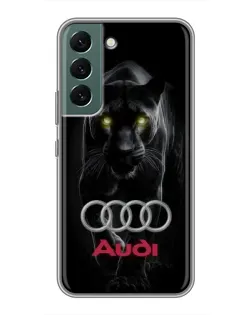 Чохол для Samsung Galaxy S22 Plus з картинкою «Пантера та Audi»