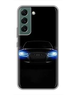 Чохол для Samsung Galaxy S22 Plus з картинкою «Audi в неоні»
