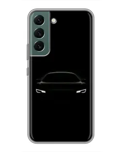 Чохол для Samsung Galaxy S22 Plus з картинкою «Погляд Audi у темряві»