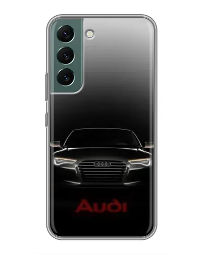 Чохол для Samsung Galaxy S22 Plus з картинкою «Audi — градієнтний контур» Чохол для Samsung Galaxy S22 Plus з картинкою «Audi — градієнтний контур»