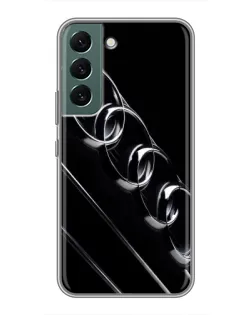 Чохол для Samsung Galaxy S22 Plus з картинкою «Audi — абстрактні кільця»