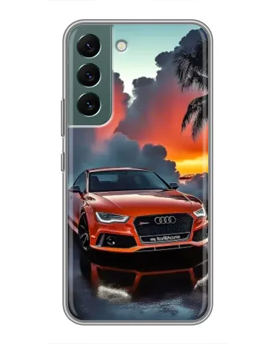 Чохол для Samsung Galaxy S22 Plus з картинкою «Audi — захід сонця» Чохол для Samsung Galaxy S22 Plus з картинкою «Audi — захід сонця»