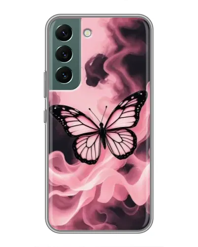 Чохол для Samsung Galaxy S22 Plus з картинкою «Метелик у диму» Чохол для Samsung Galaxy S22 Plus з картинкою «Метелик у диму»