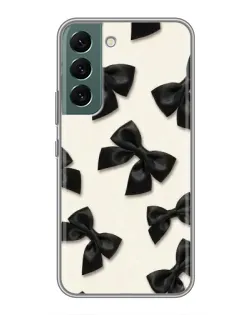 Чохол для Samsung Galaxy S22 Plus з картинкою «Чорні бантики» Чохол для Samsung Galaxy S22 Plus з картинкою «Чорні бантики»
