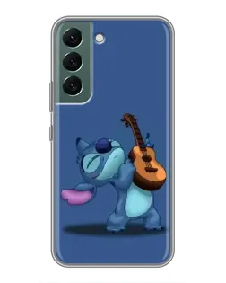 Чохол для Samsung Galaxy S22 Plus з картинкою «Стіч з укулеле»