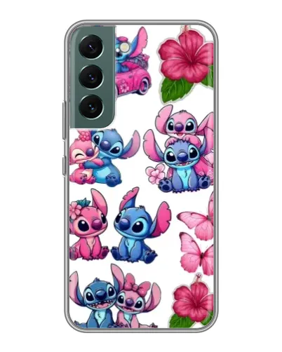 Чохол для Samsung Galaxy S22 Plus з картинкою «Стікери Stitch та Angel» Чохол для Samsung Galaxy S22 Plus з картинкою «Стікери Stitch та Angel»