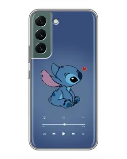 Чохол для Samsung Galaxy S22 Plus з картинкою «Музичний Stitch»