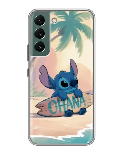 Чохол для Samsung Galaxy S22 Plus з картинкою «Стіч на серфі» Чохол для Samsung Galaxy S22 Plus з картинкою «Стіч на серфі»