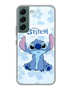 Чохол для Samsung Galaxy S22 Plus з картинкою «Stitch серед квітів»