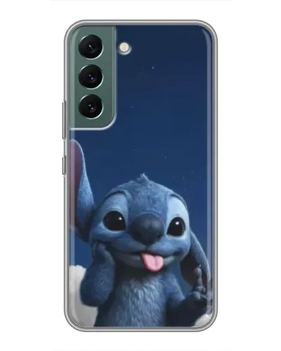 Чохол для Samsung Galaxy S22 Plus з картинкою «Стіч у хмарах» Чохол для Samsung Galaxy S22 Plus з картинкою «Стіч у хмарах»