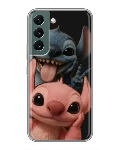 Чохол для Samsung Galaxy S22 Plus з картинкою «Стіч та Ангел» Чохол для Samsung Galaxy S22 Plus з картинкою «Стіч та Ангел»