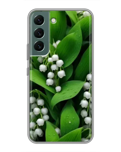 Чехол для Samsung Galaxy S22 Plus с картинкой «Ландыши в зелени» Чехол для Samsung Galaxy S22 Plus с картинкой «Ландыши в зелени»