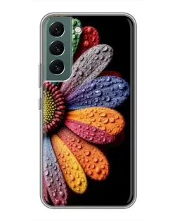 Чехол для Samsung Galaxy S22 Plus с картинкой «Радужный цветок»