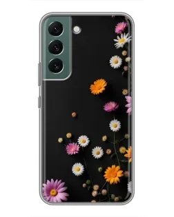 Чехол для Samsung Galaxy S22 Plus с картинкой «Цветочная композиция»