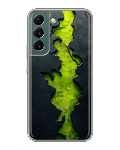 Чохол для Samsung Galaxy S22 Plus з картинкою «Салатовий розлом скелі» Чохол для Samsung Galaxy S22 Plus з картинкою «Салатовий розлом скелі»