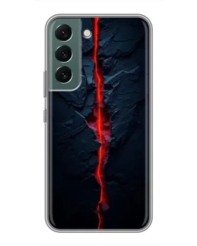 Чохол для Samsung Galaxy S22 Plus з картинкою «Червона лавова тріщина» Чохол для Samsung Galaxy S22 Plus з картинкою «Червона лавова тріщина»