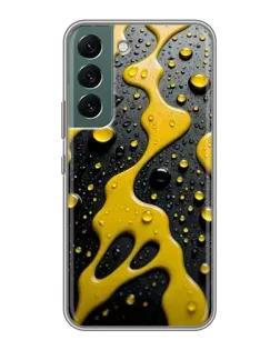 Чохол для Samsung Galaxy S22 Plus з картинкою «Рідке жовте золото»