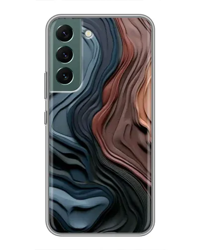 Чохол для Samsung Galaxy S22 Plus з картинкою «Кольорові хвилі каньйону» Чохол для Samsung Galaxy S22 Plus з картинкою «Кольорові хвилі каньйону»