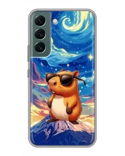 Чехол для Samsung Galaxy S22 Plus с картинкой «Капибара Ван Гога»