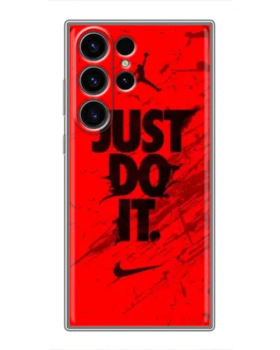 Чехол для Samsung Galaxy S22 Ultra с картинкой «Nike Just Do It» Чехол для Samsung Galaxy S22 Ultra с картинкой «Nike Just Do It»