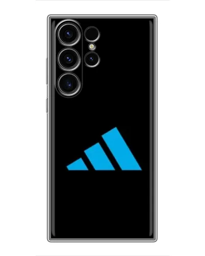 Чехол для Samsung Galaxy S22 Ultra с картинкой «Adidas Cyan Logo»