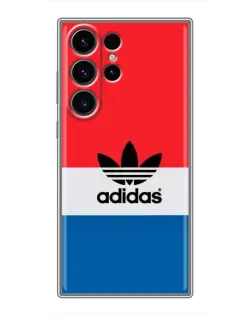 Чехол для Samsung Galaxy S22 Ultra с картинкой «Ретро блоки Adidas» Чехол для Samsung Galaxy S22 Ultra с картинкой «Ретро блоки Adidas»