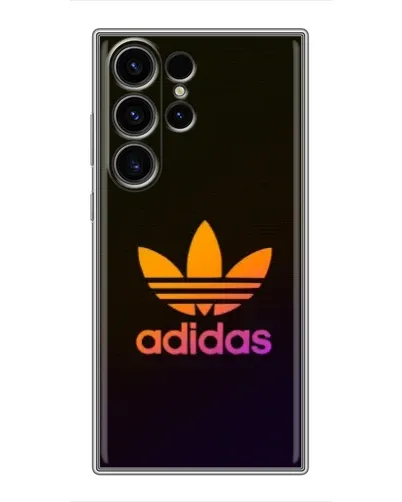 Чехол для Samsung Galaxy S22 Ultra с картинкой «Градиент Adidas»