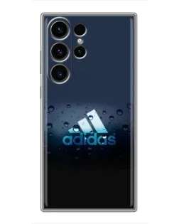 Чехол для Samsung Galaxy S22 Ultra с картинкой «Adidas Water Drops» Чехол для Samsung Galaxy S22 Ultra с картинкой «Adidas Water Drops»