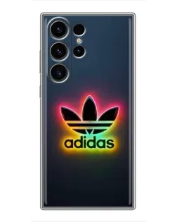 Чехол для Samsung Galaxy S22 Ultra с картинкой «Неоновый Adidas» Чехол для Samsung Galaxy S22 Ultra с картинкой «Неоновый Adidas»