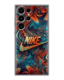 Чехол для Samsung Galaxy S22 Ultra с картинкой «Nike в абстракции» Чехол для Samsung Galaxy S22 Ultra с картинкой «Nike в абстракции»