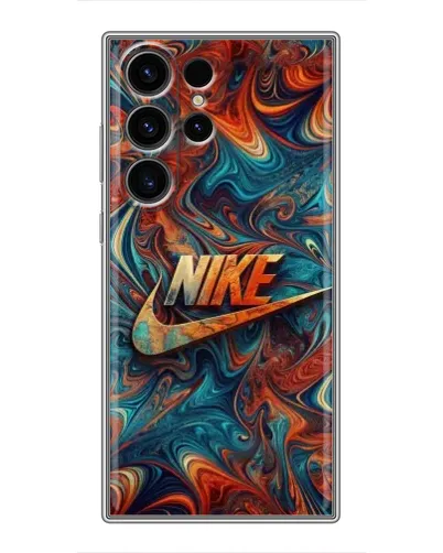 Чехол для Samsung Galaxy S22 Ultra с картинкой «Nike в абстракции» Чехол для Samsung Galaxy S22 Ultra с картинкой «Nike в абстракции»
