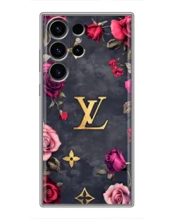 Чехол для Samsung Galaxy S22 Ultra с картинкой «Цветочный Louis Vuitton» Чехол для Samsung Galaxy S22 Ultra с картинкой «Цветочный Louis Vuitton»