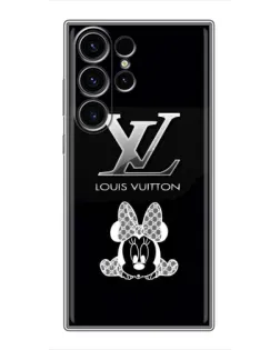 Чехол для Samsung Galaxy S22 Ultra с картинкой «LV и Минни Маус»
