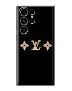 Чехол для Samsung Galaxy S22 Ultra с картинкой «Louis Vuitton — минимализм»