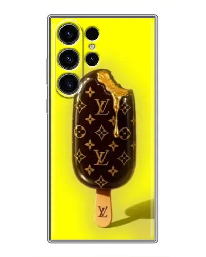 Чехол для Samsung Galaxy S22 Ultra с картинкой «Мороженое от LV»