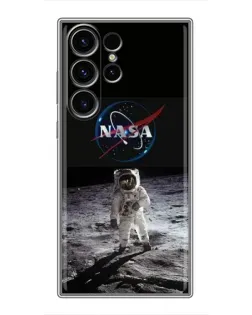 Чехол для Samsung Galaxy S22 Ultra с картинкой «Астронавт на Луне» Чехол для Samsung Galaxy S22 Ultra с картинкой «Астронавт на Луне»