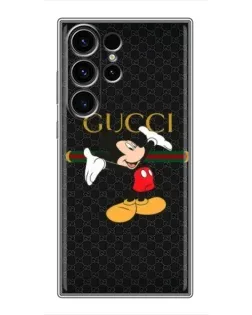 Чехол для Samsung Galaxy S22 Ultra с картинкой «Микки Маус Gucci» Чехол для Samsung Galaxy S22 Ultra с картинкой «Микки Маус Gucci»