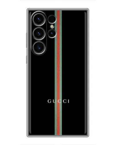 Чехол для Samsung Galaxy S22 Ultra с картинкой «Gucci — строгая линия» Чехол для Samsung Galaxy S22 Ultra с картинкой «Gucci — строгая линия»