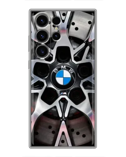 Чехол для Samsung Galaxy S22 Ultra с картинкой «BMW — деталь диска» Чехол для Samsung Galaxy S22 Ultra с картинкой «BMW — деталь диска»