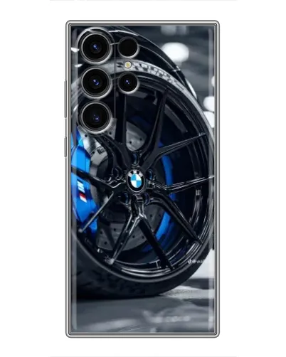Чехол для Samsung Galaxy S22 Ultra с картинкой «Колесо BMW вблизи» Чехол для Samsung Galaxy S22 Ultra с картинкой «Колесо BMW вблизи»