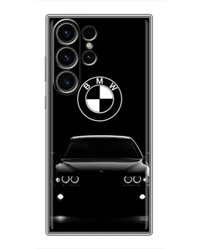 Чехол для Samsung Galaxy S22 Ultra с картинкой «BMW — взгляд из темноты» Чехол для Samsung Galaxy S22 Ultra с картинкой «BMW — взгляд из темноты»
