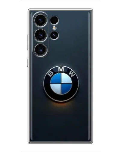 Чехол для Samsung Galaxy S22 Ultra с картинкой «Логотип BMW — минимализм» Чехол для Samsung Galaxy S22 Ultra с картинкой «Логотип BMW — минимализм»