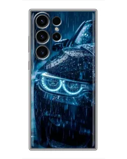Чехол для Samsung Galaxy S22 Ultra с картинкой «BMW под дождем» Чехол для Samsung Galaxy S22 Ultra с картинкой «BMW под дождем»