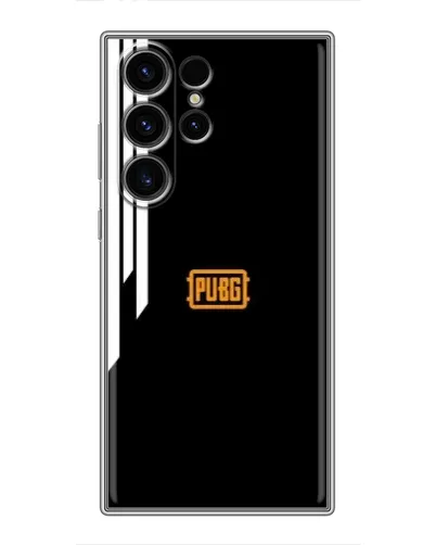 Чехол для Samsung Galaxy S22 Ultra с картинкой «PUBG — вертикальные линии» Чехол для Samsung Galaxy S22 Ultra с картинкой «PUBG — вертикальные линии»
