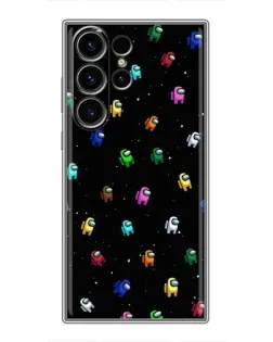 Чехол для Samsung Galaxy S22 Ultra с картинкой «Экипаж Among Us»