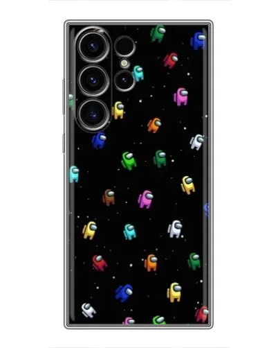 Чехол для Samsung Galaxy S22 Ultra с картинкой «Экипаж Among Us»