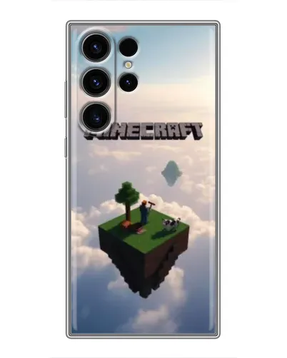 Чехол для Samsung Galaxy S22 Ultra с картинкой «Небесный остров»