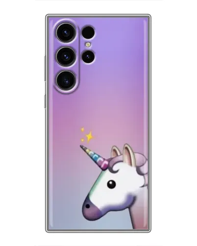 Чехол для Samsung Galaxy S22 Ultra с картинкой «Единорог градиент» Чехол для Samsung Galaxy S22 Ultra с картинкой «Единорог градиент»