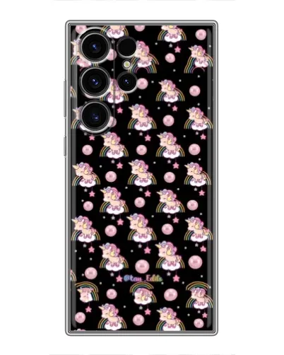 Чехол для Samsung Galaxy S22 Ultra с картинкой «Magic Unicorn паттерн» Чехол для Samsung Galaxy S22 Ultra с картинкой «Magic Unicorn паттерн»